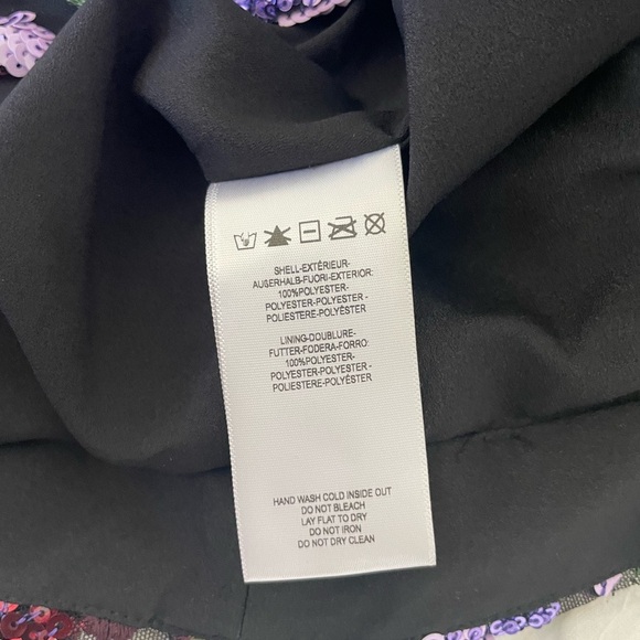 Helsi Monica purple sequin Evening Mini Dress - Picture 15 of 15